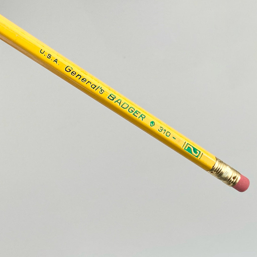 Badger 310 pencil. N2. HB. General Pencil Company