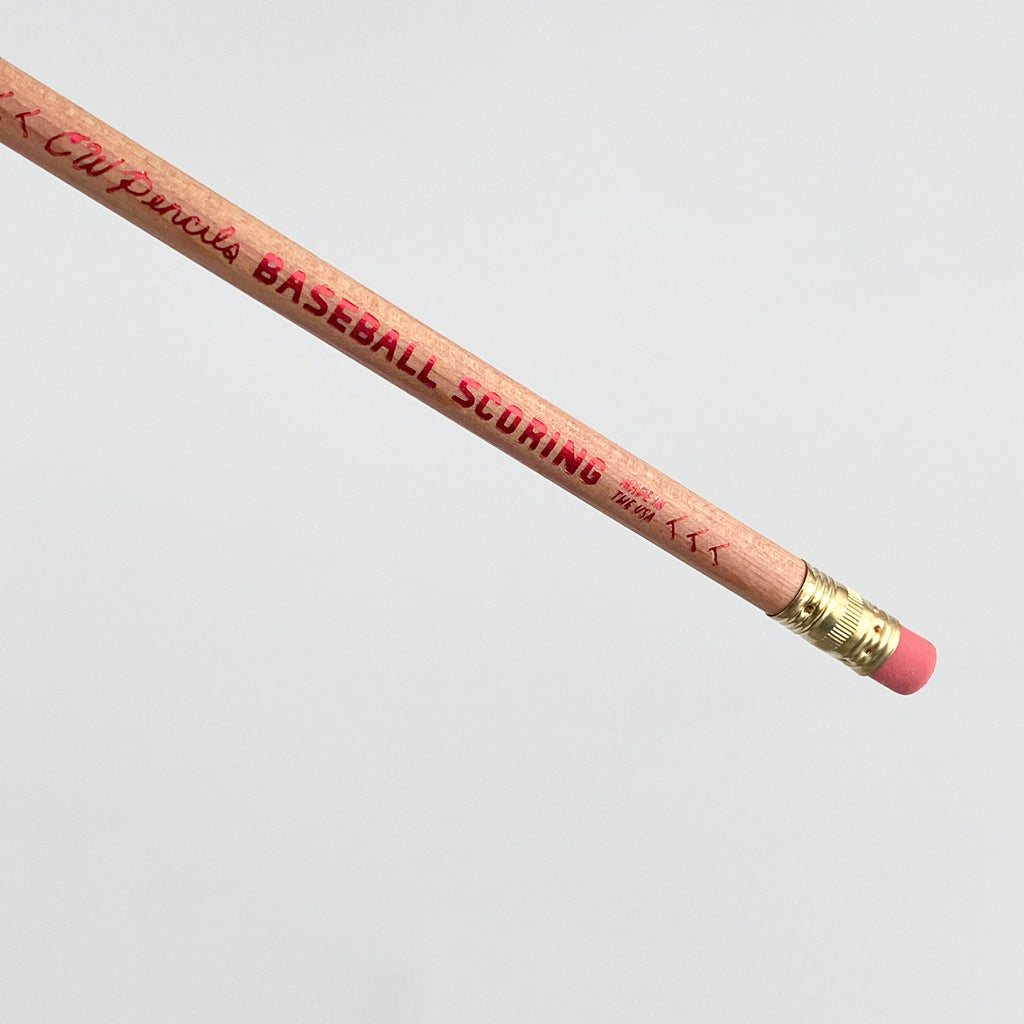 Baseball Scoring Pencil. CW Pencils
