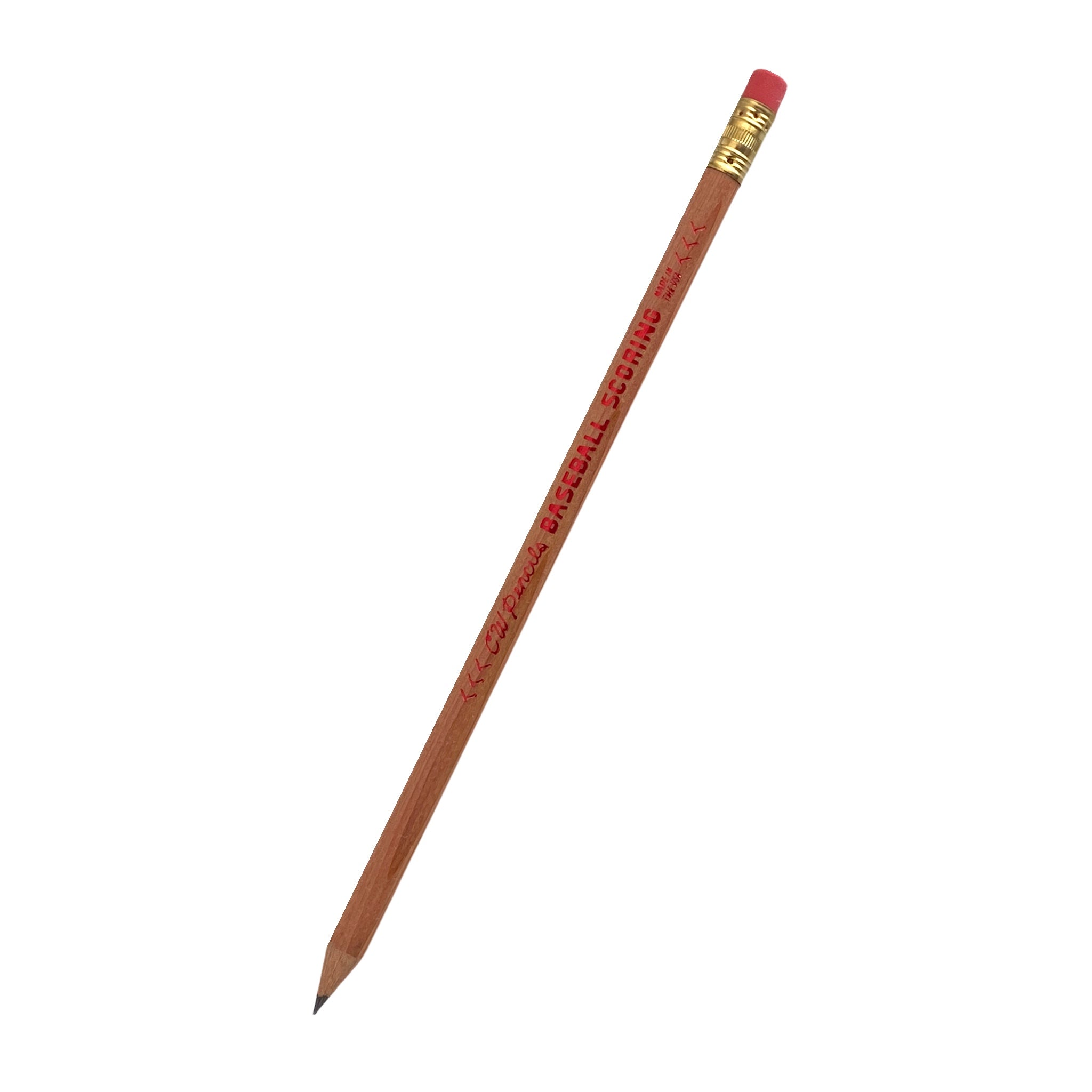 Baseball Scoring Pencil. CW Pencils